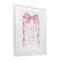 Stupell Industries Loved More Sentiment Pink Ribbon Framed Print Under Glass, design by Cindy Jacobs